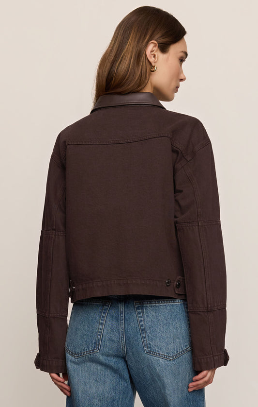 Rey Cropped Chore Jacket