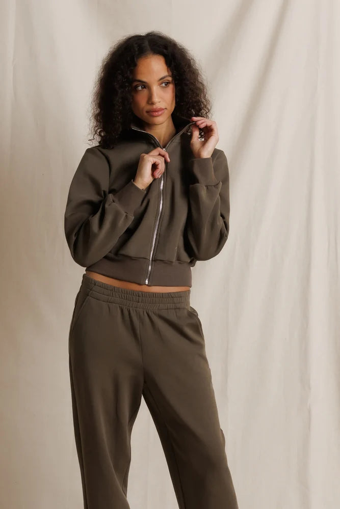 Milana | Track Jacket | Perfect White Tee