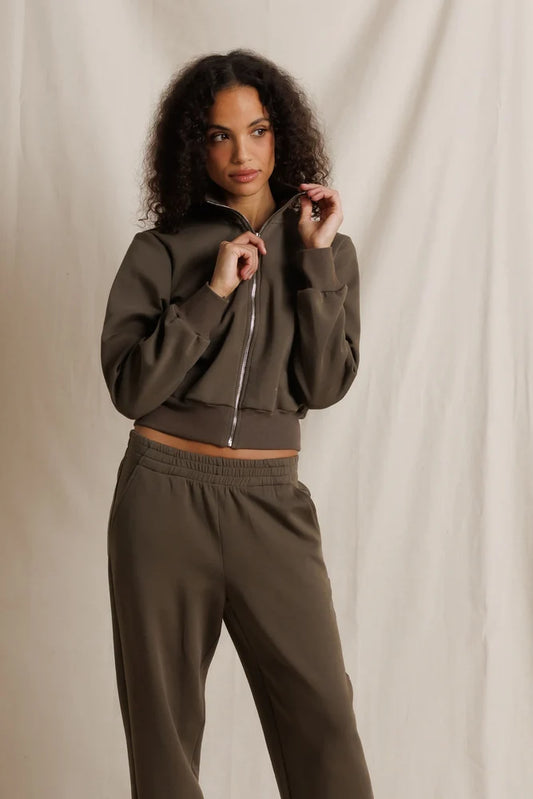 Milana | Track Jacket | Perfect White Tee