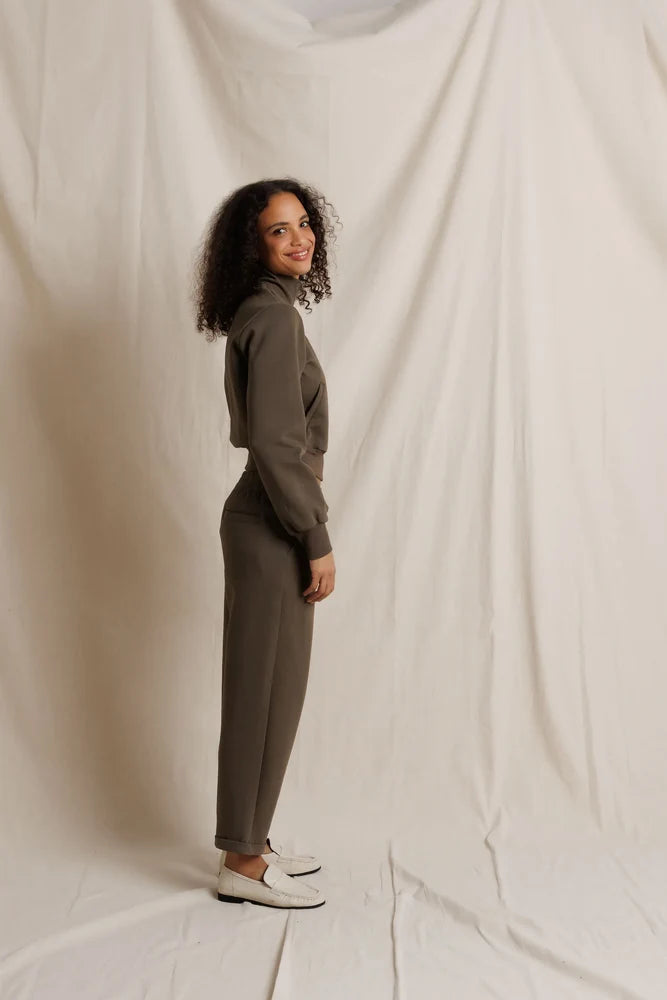 Milana | Track Jacket | Perfect White Tee