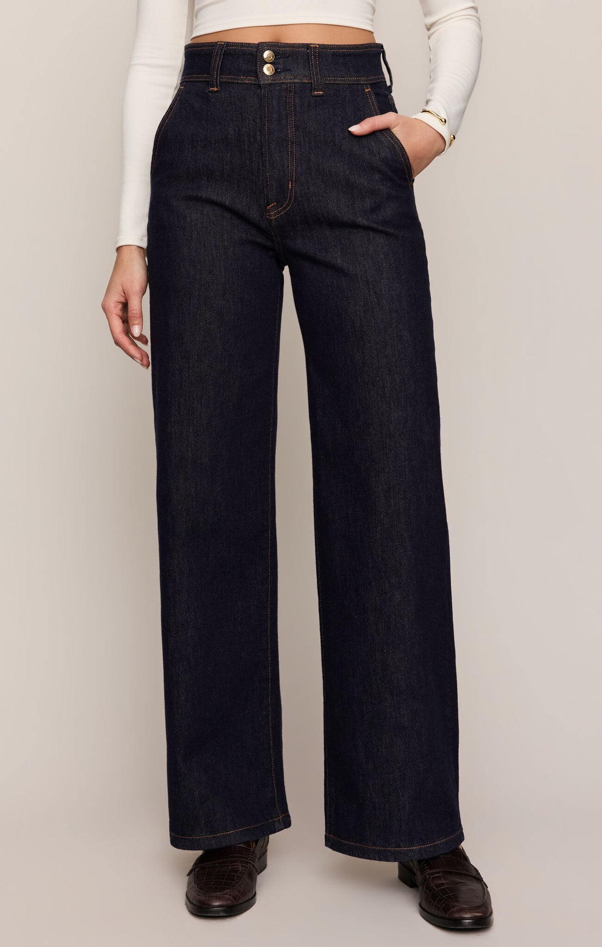 The Atelier Denim Trouser | Z Supply